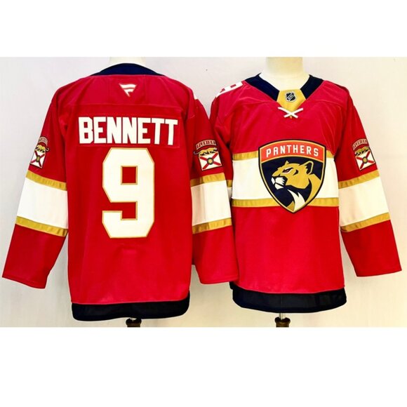Mens Sam Bennett Red Stitched Jersey - Picture 1 of 1
